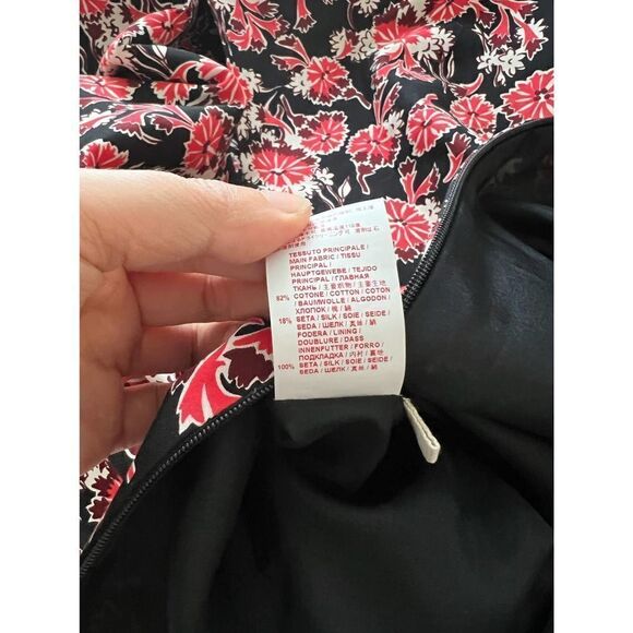 Marni silk blend floral a-line Mini dress IT40 - Picture 8 of 9